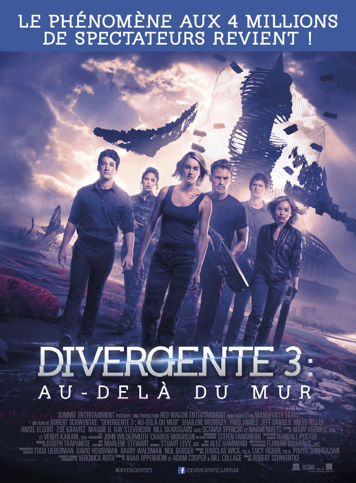 Divergente 3 Au Del Du Mur